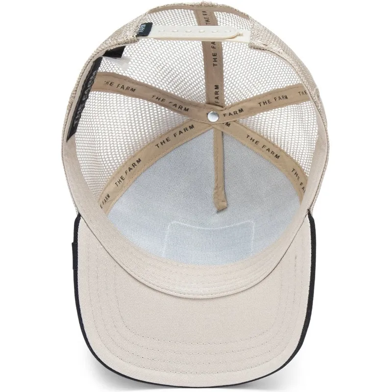petten-gebogen-beige-snapback-the-mustang-the-farm-van-goorin-bros petten-gebogen-beige-snapback-the-mustang-the-farm-van-goorin-bros