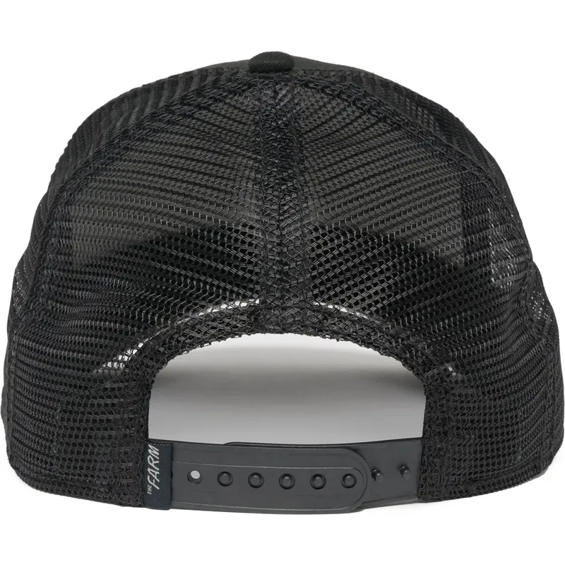 petten-gebogen-zwart-snapback-the-french-frenchie-the-farm-van-goorin-bros