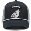petten-gebogen-zwart-snapback-gb2-lone-wolf-the-rocker-the-farm-van-goorin-bros