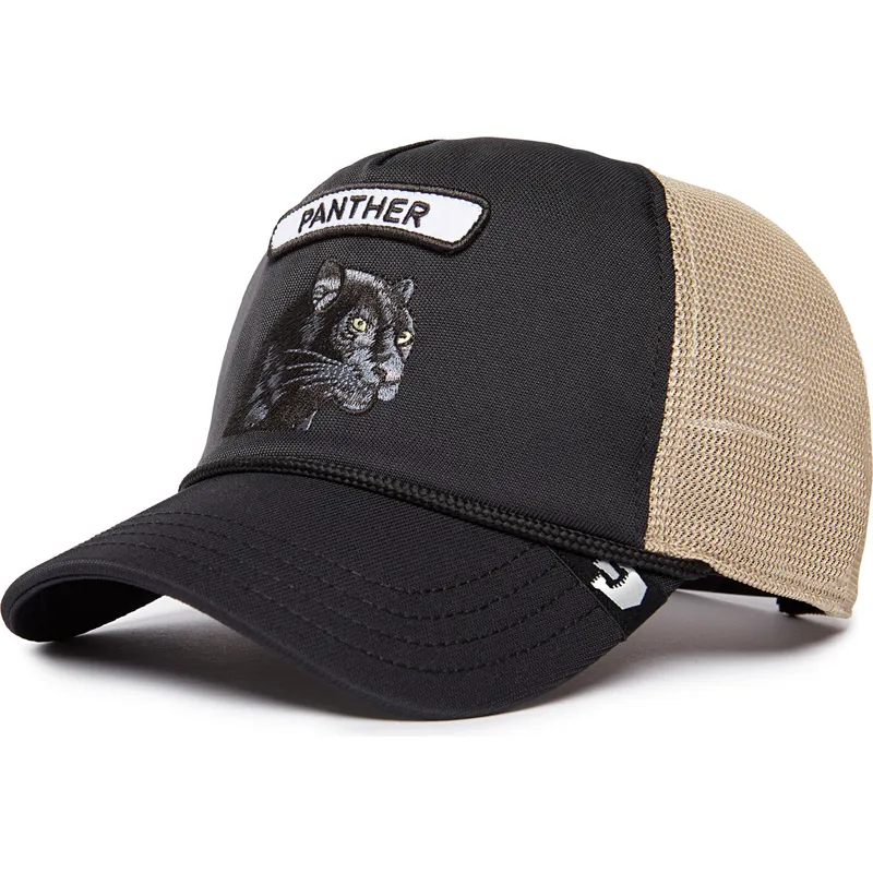petten-gebogen-zwart-snapback-gb2-black-panther-the-rocker-the-farm-van-goorin-bros