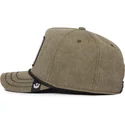 petten-gebogen-groen-snapback-foxy-duck-canvas-the-farm-van-goorin-bros