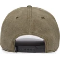 petten-gebogen-groen-snapback-foxy-duck-canvas-the-farm-van-goorin-bros