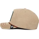 petten-gebogen-beige-snapback-lucky-duck-canvas-the-farm-van-goorin-bros