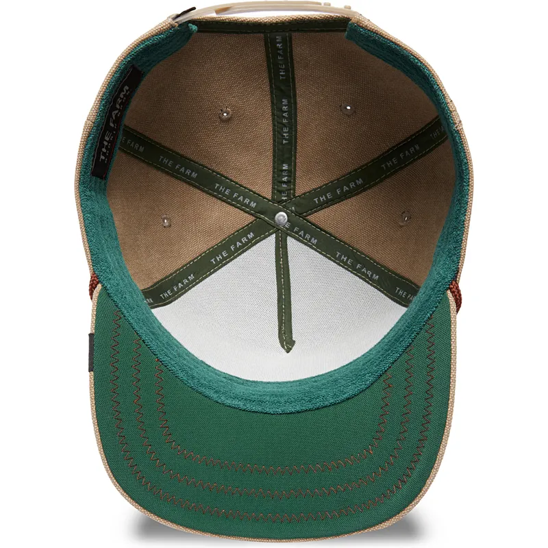 petten-gebogen-beige-snapback-lucky-duck-canvas-the-farm-van-goorin-bros
