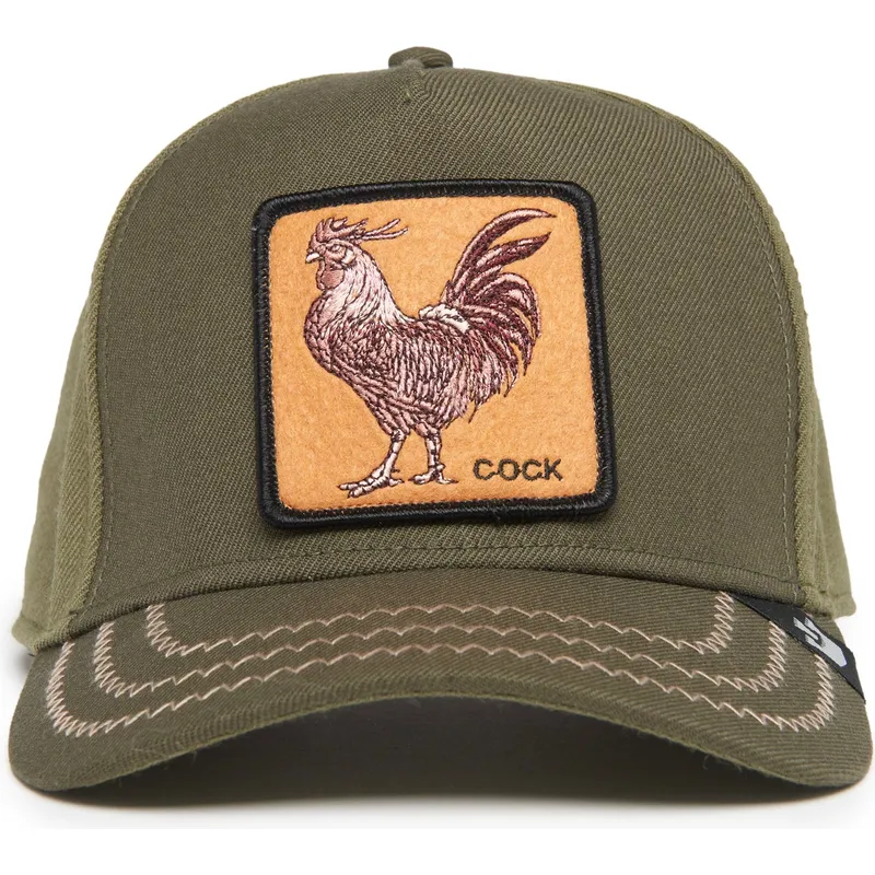 petten-gebogen-groen-snapback-cock-field-100-all-season-wool-the-farm-van-goorin-bros