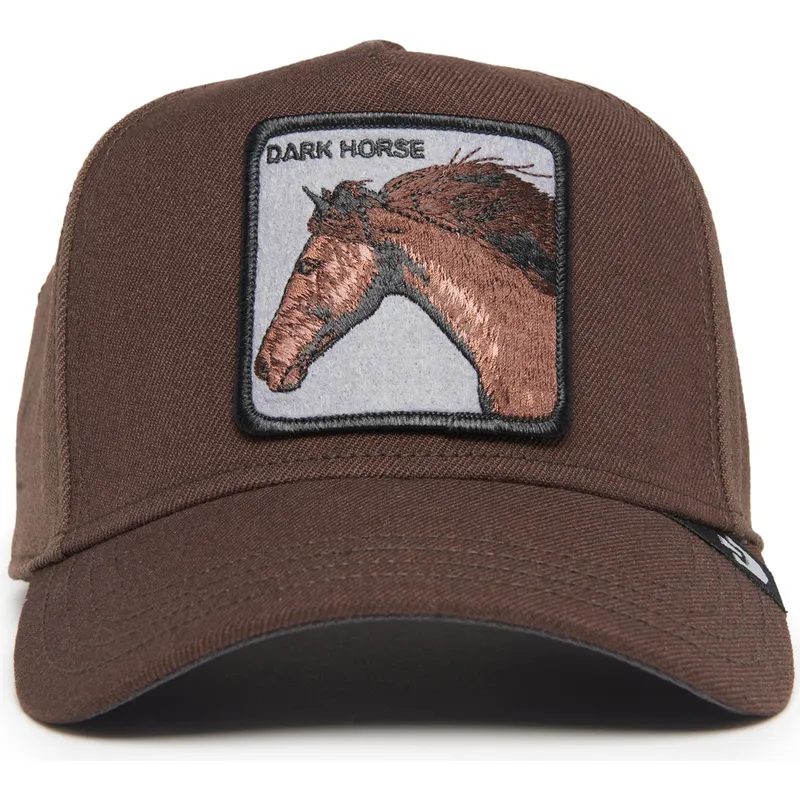 petten-gebogen-bruin-snapback-dark-horse-field-100-all-season-wool-the-farm-van-goorin-bros