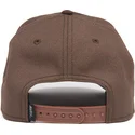 petten-gebogen-bruin-snapback-dark-horse-field-100-all-season-wool-the-farm-van-goorin-bros