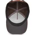 petten-gebogen-bruin-snapback-dark-horse-field-100-all-season-wool-the-farm-van-goorin-bros