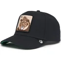 petten-gebogen-zwart-snapback-king-field-100-all-season-wool-the-farm-van-goorin-bros