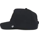petten-gebogen-zwart-snapback-king-field-100-all-season-wool-the-farm-van-goorin-bros
