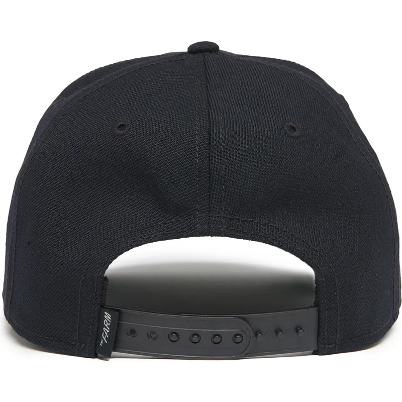 petten-gebogen-zwart-snapback-king-field-100-all-season-wool-the-farm-van-goorin-bros