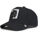 petten-gebogen-zwart-snapback-black-panther-field-100-all-season-wool-the-farm-van-goorin-bros