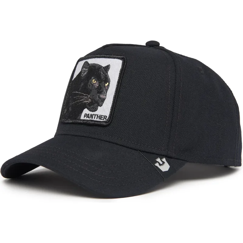 petten-gebogen-zwart-snapback-black-panther-field-100-all-season-wool-the-farm-van-goorin-bros