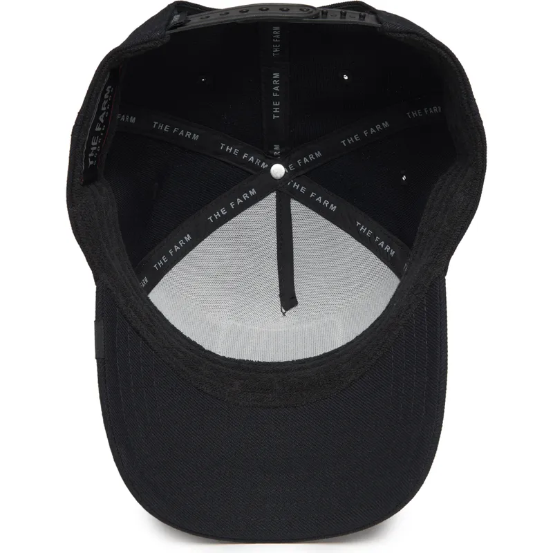 petten-gebogen-zwart-snapback-black-panther-field-100-all-season-wool-the-farm-van-goorin-bros