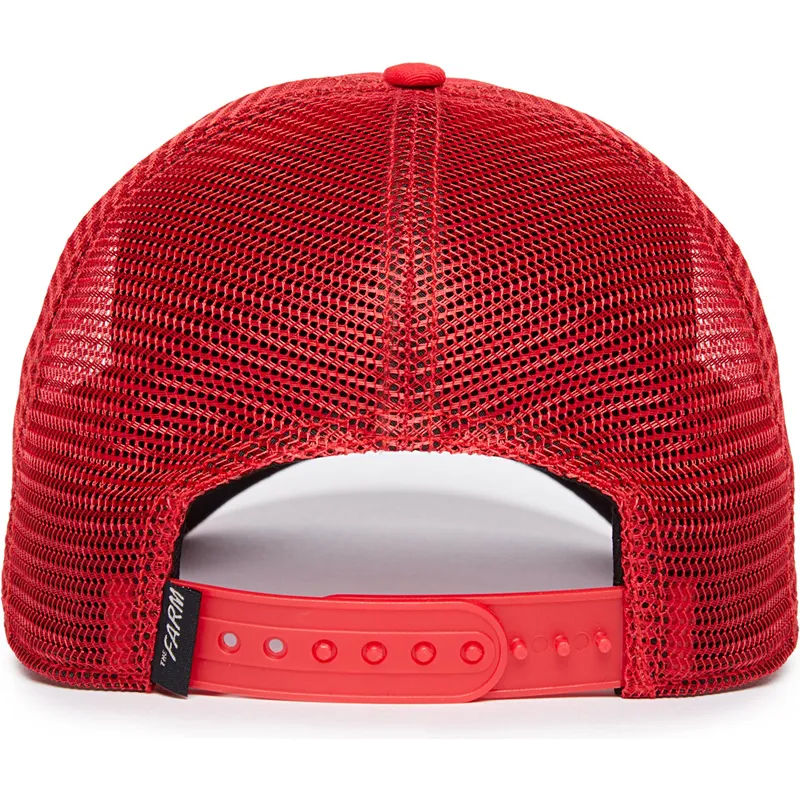 petten-gebogen-rood-snapback-soft-pack-insider-club-the-farm-van-goorin-bros