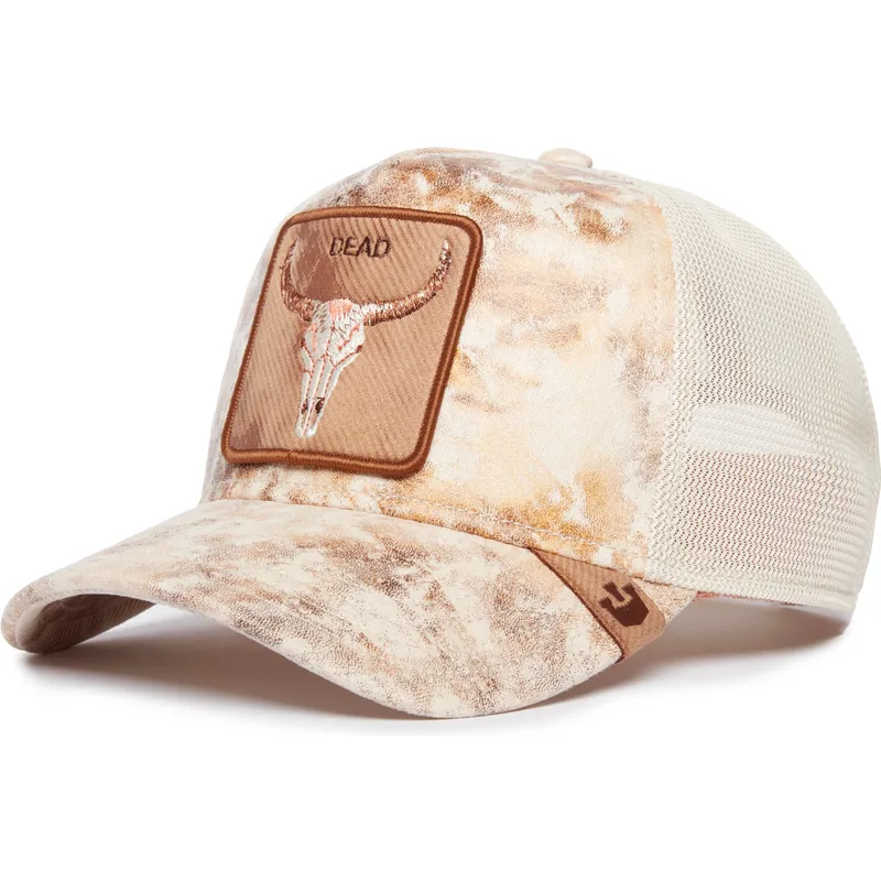 petten-gebogen-beige-snapback-dead-skull-dust-storm-the-farm-van-goorin-bros petten-gebogen-beige-snapback-dead-skull-dust-storm-the-farm-van-goorin-bros