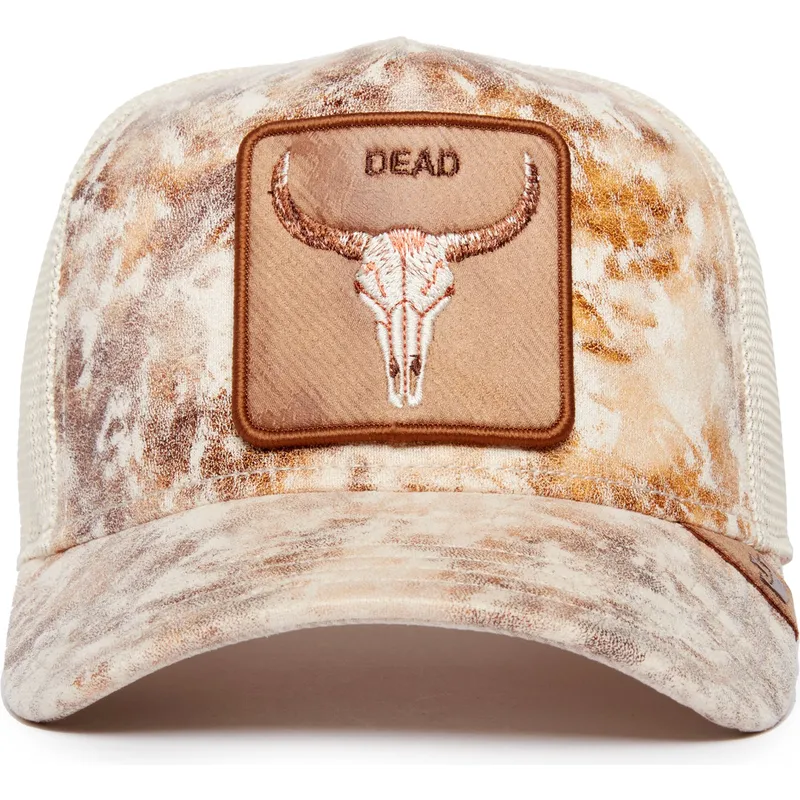 petten-gebogen-beige-snapback-dead-skull-dust-storm-the-farm-van-goorin-bros petten-gebogen-beige-snapback-dead-skull-dust-storm-the-farm-van-goorin-bros