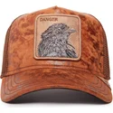 petten-gebogen-bruin-snapback-danger-crow-the-farm-van-goorin-bros