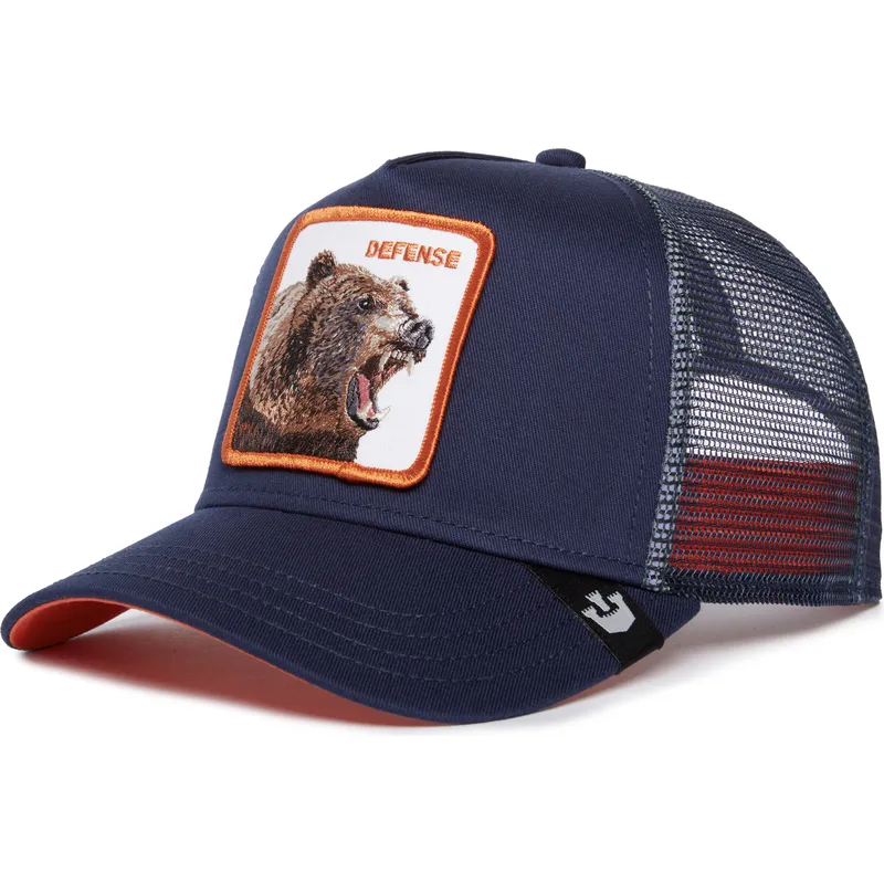 petten-gebogen-marineblauw-snapback-defense-bear-fan-the-farm-van-goorin-bros