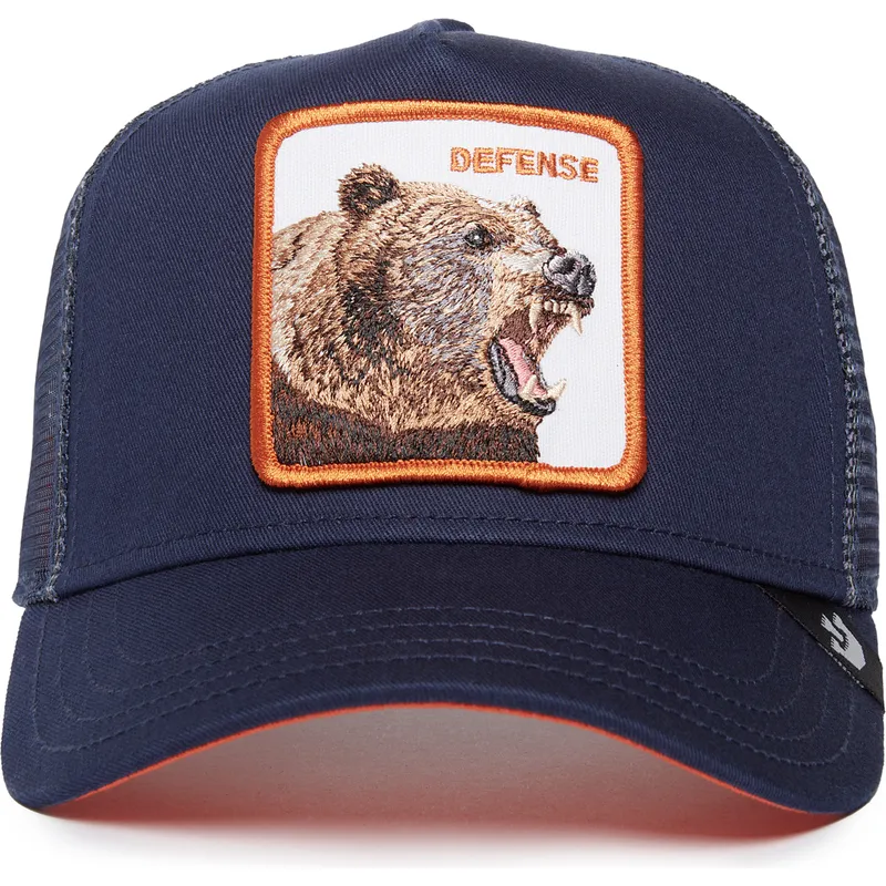 petten-gebogen-marineblauw-snapback-defense-bear-fan-the-farm-van-goorin-bros
