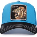 petten-gebogen-blauw-snapback-mighty-lion-fan-the-farm-van-goorin-bros