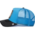 petten-gebogen-blauw-snapback-mighty-lion-fan-the-farm-van-goorin-bros