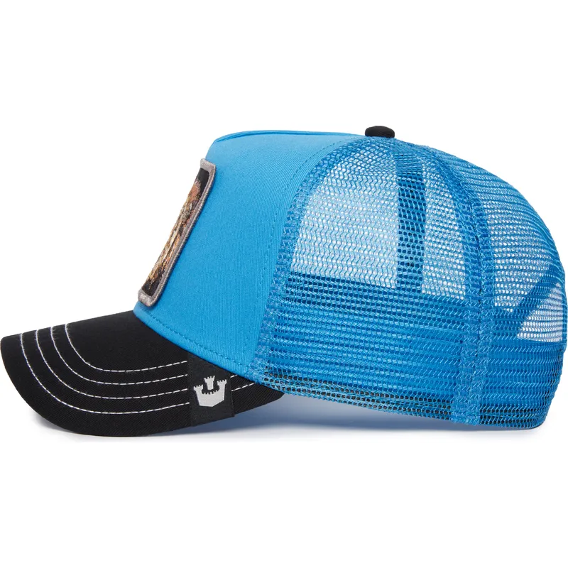 petten-gebogen-blauw-snapback-mighty-lion-fan-the-farm-van-goorin-bros petten-gebogen-blauw-snapback-mighty-lion-fan-the-farm-van-goorin-bros