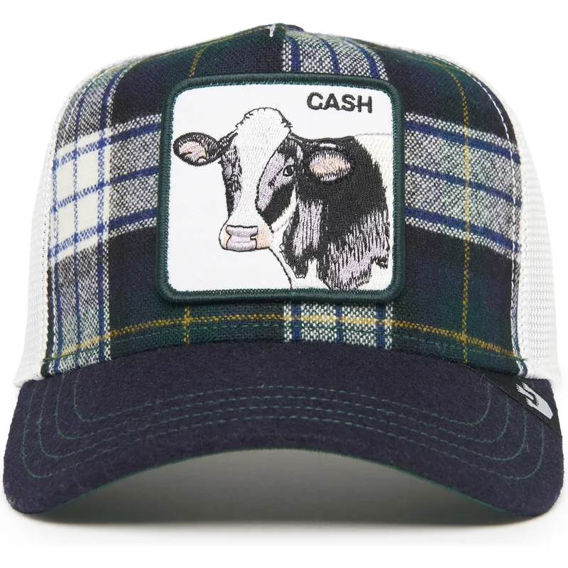 petten-gebogen-marineblauw-snapback-cash-moon-cow-uk-plaid-the-farm-van-goorin-bros petten-gebogen-marineblauw-snapback-cash-moon-cow-uk-plaid-the-farm-van-goorin-bros