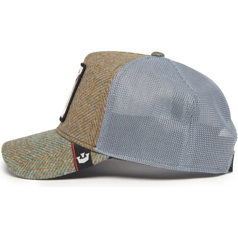 petten-gebogen-meerkleurig-snapback-wise-ass-moon-owl-uk-plaid-the-farm-van-goorin-bros
