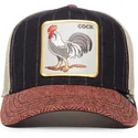 petten-gebogen-meerkleurig-snapback-cock-moon-rooster-uk-plaid-the-farm-van-goorin-bros