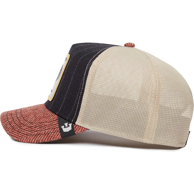 petten-gebogen-meerkleurig-snapback-cock-moon-rooster-uk-plaid-the-farm-van-goorin-bros petten-gebogen-meerkleurig-snapback-cock-moon-rooster-uk-plaid-the-farm-van-goorin-bros