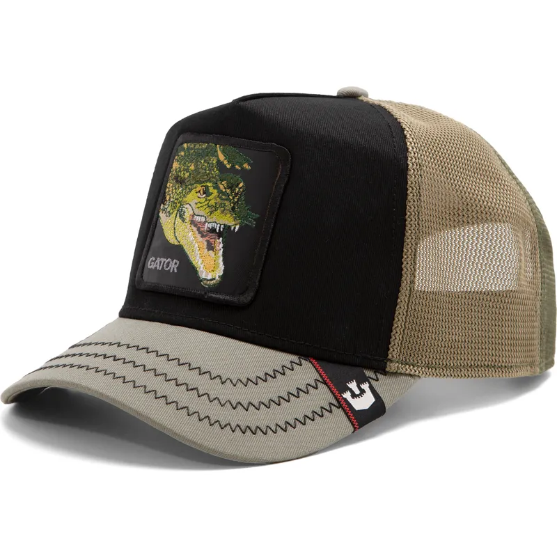 petten-gebogen-groen-snapback-tri-tone-the-farm-van-goorin-bros