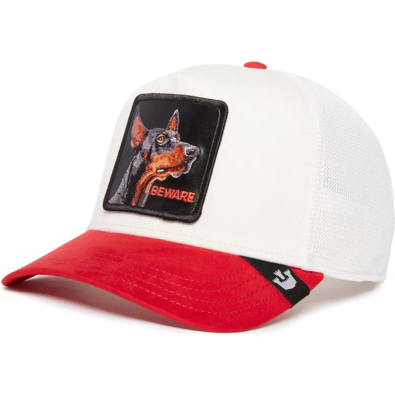 petten-gebogen-rood-snapback-beware-the-suede-doberman-the-farm-van-goorin-bros petten-gebogen-rood-snapback-beware-the-suede-doberman-the-farm-van-goorin-bros