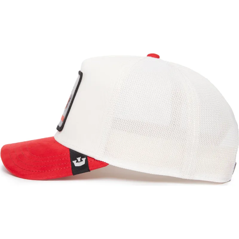 petten-gebogen-rood-snapback-beware-the-suede-doberman-the-farm-van-goorin-bros petten-gebogen-rood-snapback-beware-the-suede-doberman-the-farm-van-goorin-bros