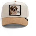 petten-gebogen-beige-snapback-top-dog-the-suede-st-bernard-the-farm-van-goorin-bros