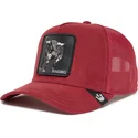 petten-gebogen-rood-snapback-raging-the-suede-rager-the-farm-van-goorin-bros