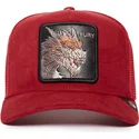 petten-gebogen-rood-snapback-fury-the-suede-the-farm-van-goorin-bros