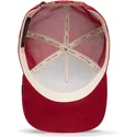 petten-gebogen-rood-snapback-fury-the-suede-the-farm-van-goorin-bros