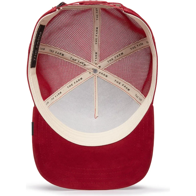 petten-gebogen-rood-snapback-fury-the-suede-the-farm-van-goorin-bros petten-gebogen-rood-snapback-fury-the-suede-the-farm-van-goorin-bros
