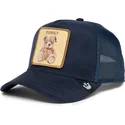 petten-gebogen-marineblauw-snapback-van-the-cuddly-bear-the-farm-van-goorin-bros
