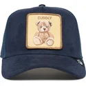 petten-gebogen-marineblauw-snapback-van-the-cuddly-bear-the-farm-van-goorin-bros
