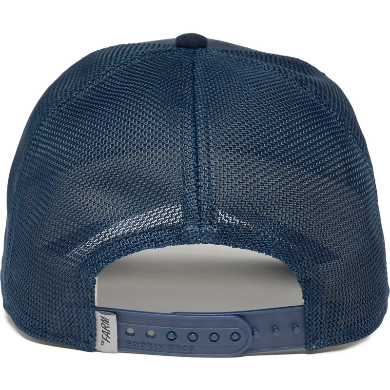 petten-gebogen-marineblauw-snapback-van-the-cuddly-bear-the-farm-van-goorin-bros