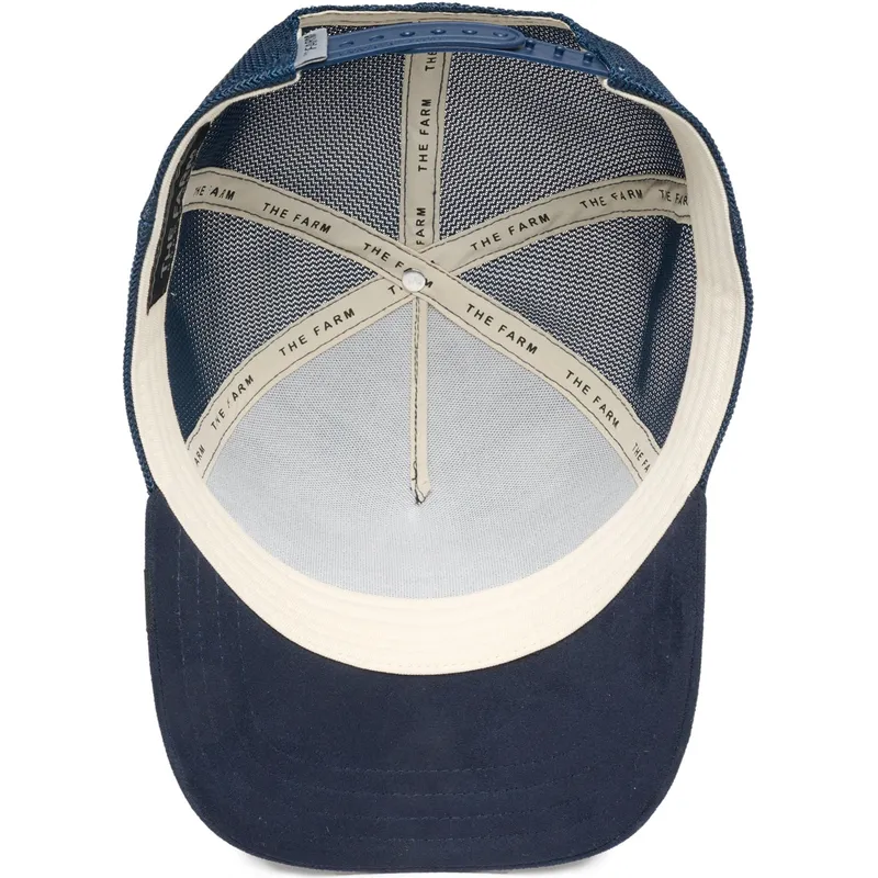 petten-gebogen-marineblauw-snapback-van-the-cuddly-bear-the-farm-van-goorin-bros