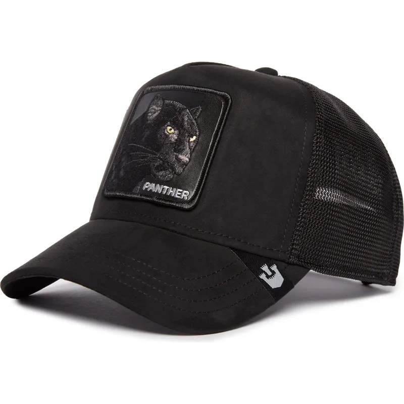 petten-gebogen-zwart-snapback-the-suede-panther-blacked-out-the-farm-van-goorin-bros