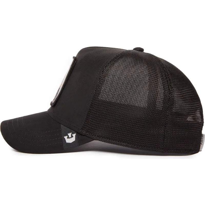 petten-gebogen-zwart-snapback-fly-the-suede-bat-blacked-out-the-farm-van-goorin-bros