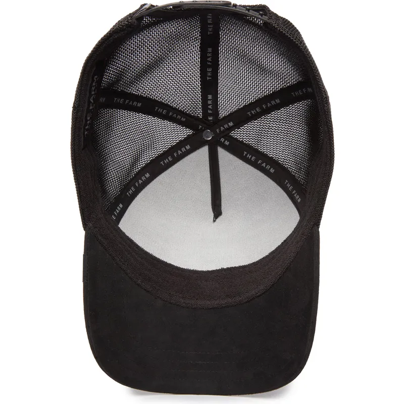 petten-gebogen-zwart-snapback-legend-the-suede-ram-blacked-out-the-farm-van-goorin-bros