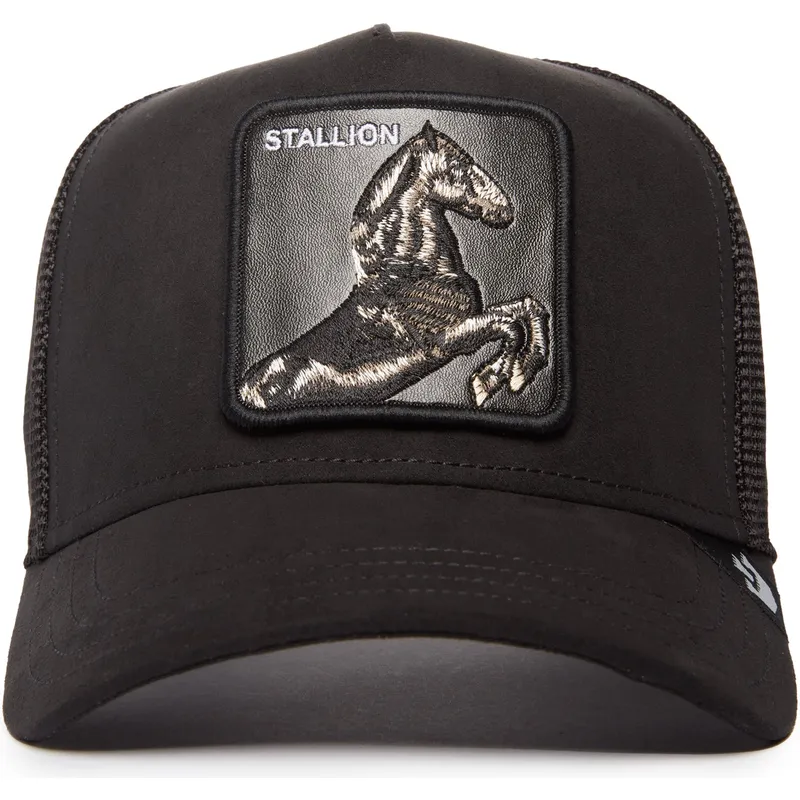petten-gebogen-zwart-snapback-the-suede-stallion-blacked-out-the-farm-van-goorin-bros petten-gebogen-zwart-snapback-the-suede-stallion-blacked-out-the-farm-van-goorin-bros
