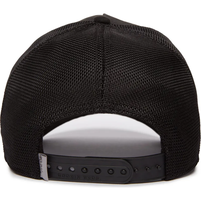 petten-gebogen-zwart-snapback-cock-the-suede-rooster-blacked-out-the-farm-van-goorin-bros