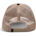 petten-gebogen-beige-snapback-the-vicious-snake-eco-brutalism-the-farm-van-goorin-bros