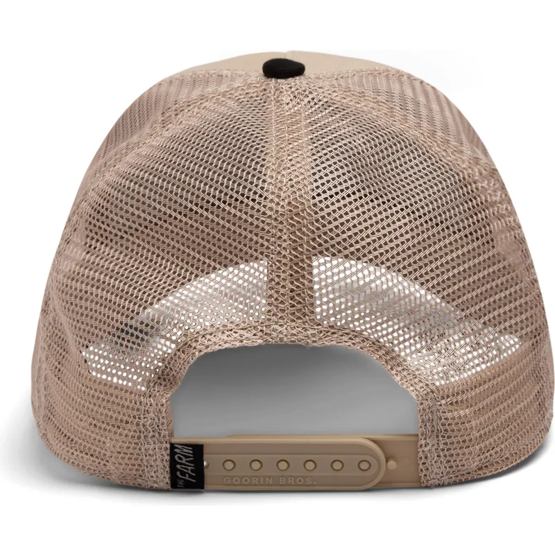 petten-gebogen-beige-snapback-the-vicious-snake-eco-brutalism-the-farm-van-goorin-bros